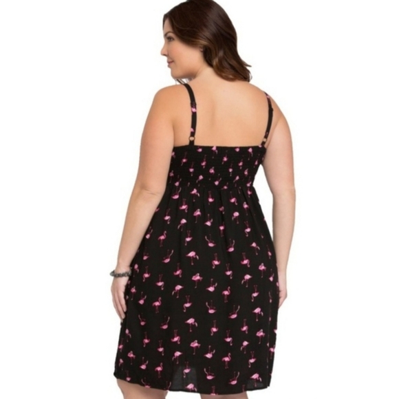 Mini Challis Sweetheart Dress - Picture 9 of 9